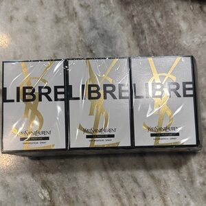 Yves Saint Laurent Libre Le Parfum in Gold and Black sample pack of 12